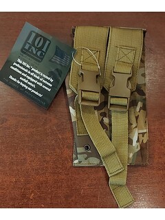 101 Inc. - Ładownica na 2 magazynki Glock 17 (27) - Multicam