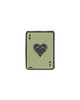 101 Inc. - Naszywka 3D - Ace Of Hearts - Zielony OD