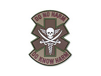 101 Inc. - Naszywka 3D - Do No Harm - Brązowy