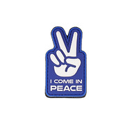 101 Inc. - Naszywka 3D - I come in peace - Niebieski - 444130-7356