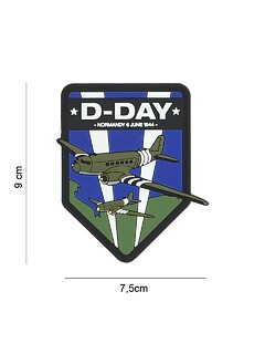 101 Inc. - Naszywka 3D PCV D-Day C-47 - Kolor