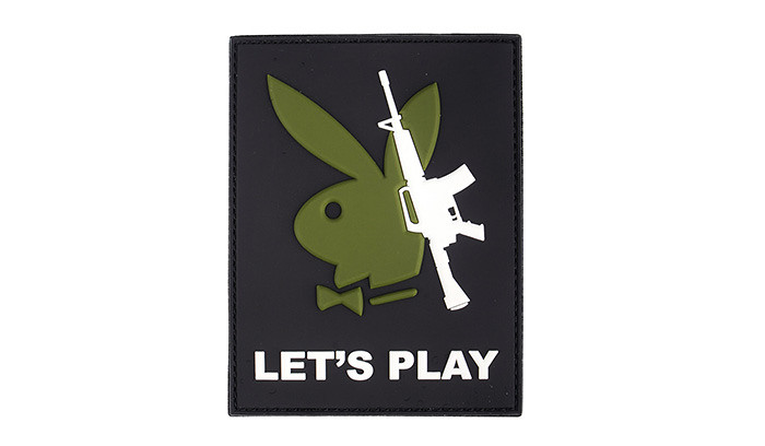 101 Inc. - Naszywka 3D - Playboy Gun / Let's Play - 444130-7208