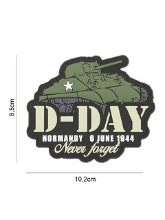 101 Inc. - Naszywka 3D PVC D-Day Sherman - Kolor