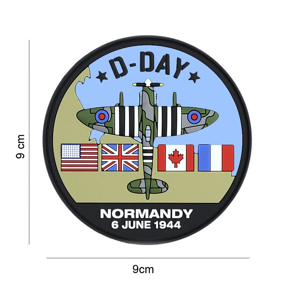 101 Inc. - Naszywka 3D PVC D-Day Spitfire - Kolor