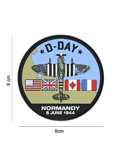 101 Inc. - Naszywka 3D PVC D-Day Spitfire - Kolor