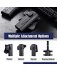 AMOMAX - Kabura z płetwą lewa Glock WE/TM/KJW/HFC - Czarna