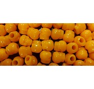 Beadtin - Koralik Czaszka 11 mm - Orange Opaque