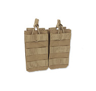 Condor - Open Top Double M4/M16 Mag Pouch - Coyote Brown - MA19-498