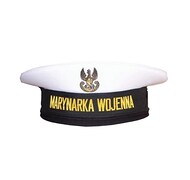 Czapka garnizonowa marynarska 408A/MON używana - 56 Czapka garnizonowa marynarska 408A/MON używana - 56