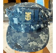 Czapka marineska U.S. NAVY MASTER CHIEF 7 1/2 - Niebieska
