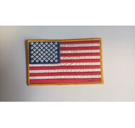 Duża naszywka z flagą USA 