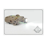 FMA PEQ LA5 Upgrade Version V2 LED White light + Green laser with IR Lenses DE FMA PEQ LA5 Upgrade Version V2 LED White light + Green laser with IR Lenses DE
