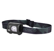 FOSCO - Latarka czołowa Tactical Headlamp - 140 lumenów - Czarny