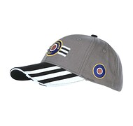 Fostex - Czapka z daszkiem Royal Air Force Invasion Stripes 3D - Szary Fostex - Czapka z daszkiem Royal Air Force Invasion Stripes 3D - Szary