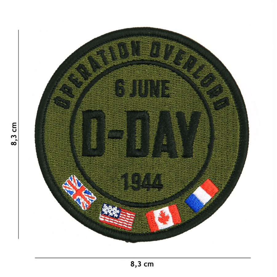 FOSTEX - Naszywka D-DAY Operation Overlord 1944 - -Kolor