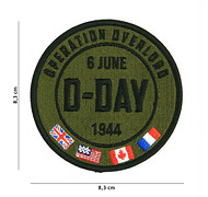 FOSTEX - Naszywka D-DAY Operation Overlord 1944 - -Kolor
