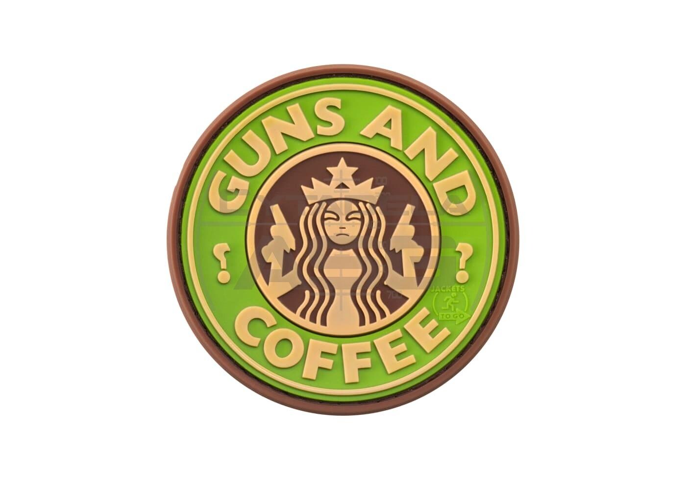 Guns and Coffee Rubber Patch
