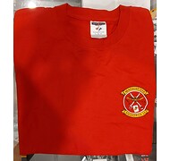 Jerzees - Koszulka męska USMC (Squadron 26) - Czerwona  - XL