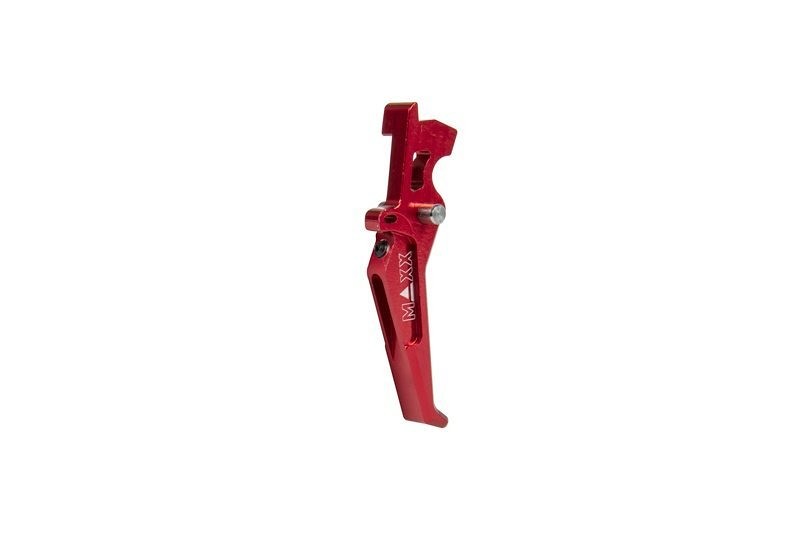 Język spustowy CNC Aluminum Advanced Trigger (Style E) - czerwony