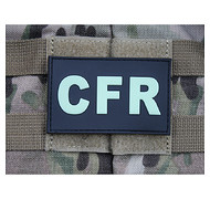 JTG - Naszywka 3D - CFR - Combat First Responder - fluoroscencyjna