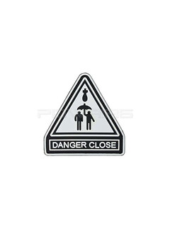 JTG - Naszywka 3D - Danger Close - Biały