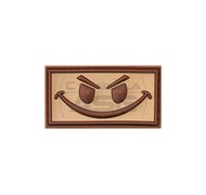 JTG - Naszywka 3D Evil Smile - Piaskowa