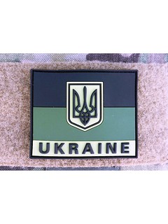 JTG - Naszywka 3D - Flaga Ukrainy - Gaszona
