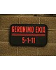 JTG - Naszywka 3D - Geronimo Ekia - czerwony