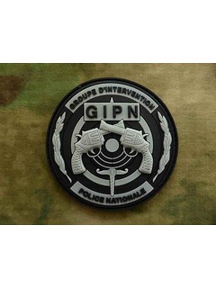 JTG - Naszywka 3D - Groupe d Intervention Police Nationale - kolor