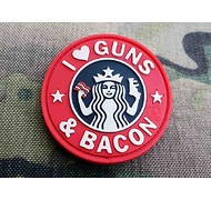 JTG - Naszywka 3D - Guns and Bacon - Color