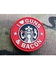 JTG - Naszywka 3D - Guns and Bacon - Color