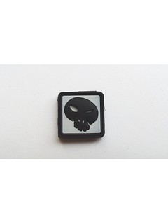 JTG - Naszywka 3D - TF Skull Patch - snow