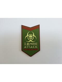 JTG - Naszywka 3D - Zombie Attack Patch - multicam
