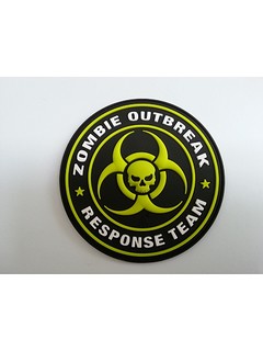 JTG - Naszywka 3D - Zombie Outbreak Response Team - Jasny-zielony