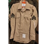 Koszula wojskowa z długim ękawem USMC (SERGEANT) - Khaki (16 1/2x33)