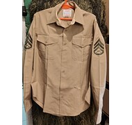 Koszula wojskowa z długim ękawem USMC (STAFF SERGEANT) - Khaki (16x36)