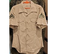 Koszula z krótki rękawem USMC (CORPORAL) - Khaki - 15 1/2