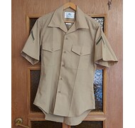 Koszula z krótki rękawem USMC (PRIVATE FIRST CLASS) - Khaki - 16