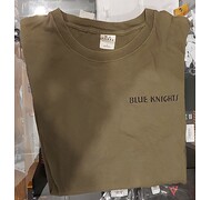 M.J. SOFFE - Koszulka męska (Blue Knights) - Zielona - L