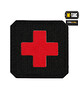 M-Tac - Naszywka Medic Cross - czarny/czerwony