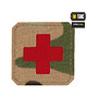 M-Tac - Naszywka Medic Cross - multicam/czerwony