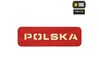 M-Tac - Naszywka Polska 25x80 - czerwona/świecąca