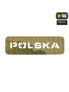M-Tac - Naszywka Polska 25x80 - multicam/na wylot