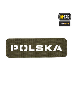M-Tac - Naszywka Polska 25x80 - ranger green/na wylot