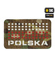 M-Tac - Naszywka Polska 50x80 - multicam/biały/czerwony