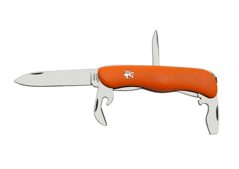 Mikov - Nóż składany Praktik 115-NH-4/CK Pomarańczowy