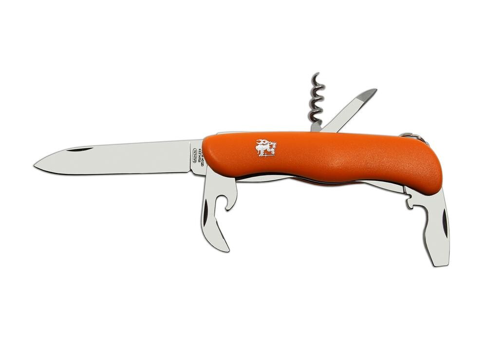 Mikov - Nóż składany Praktik 115-NH-5/AK Pomarańczowy