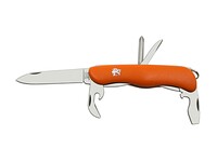 Mikov - Nóż składany Praktik 115-NH-5/BK Pomarańczowy