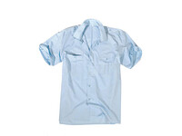 Mil-Tec - Koszula z pagonami krótki rękaw - Niebieska