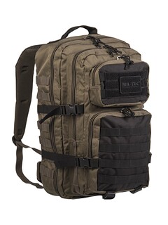 Mil-Tec - Plecak Large Assault Pack - ranger green/black - 14002301